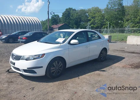2013 Kia Forte Ex z USA, uszkodzony, nr VIN KNAFU4A20D5716232